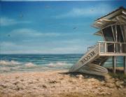 Lifeguard stand on Ft. Lauderdale Beach, FL Lifeguard stand on Ft. Lauderdale Beach, FL