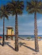 Life guard stand on Hollywood beach, FL Life guard stand on Hollywood beach, FL